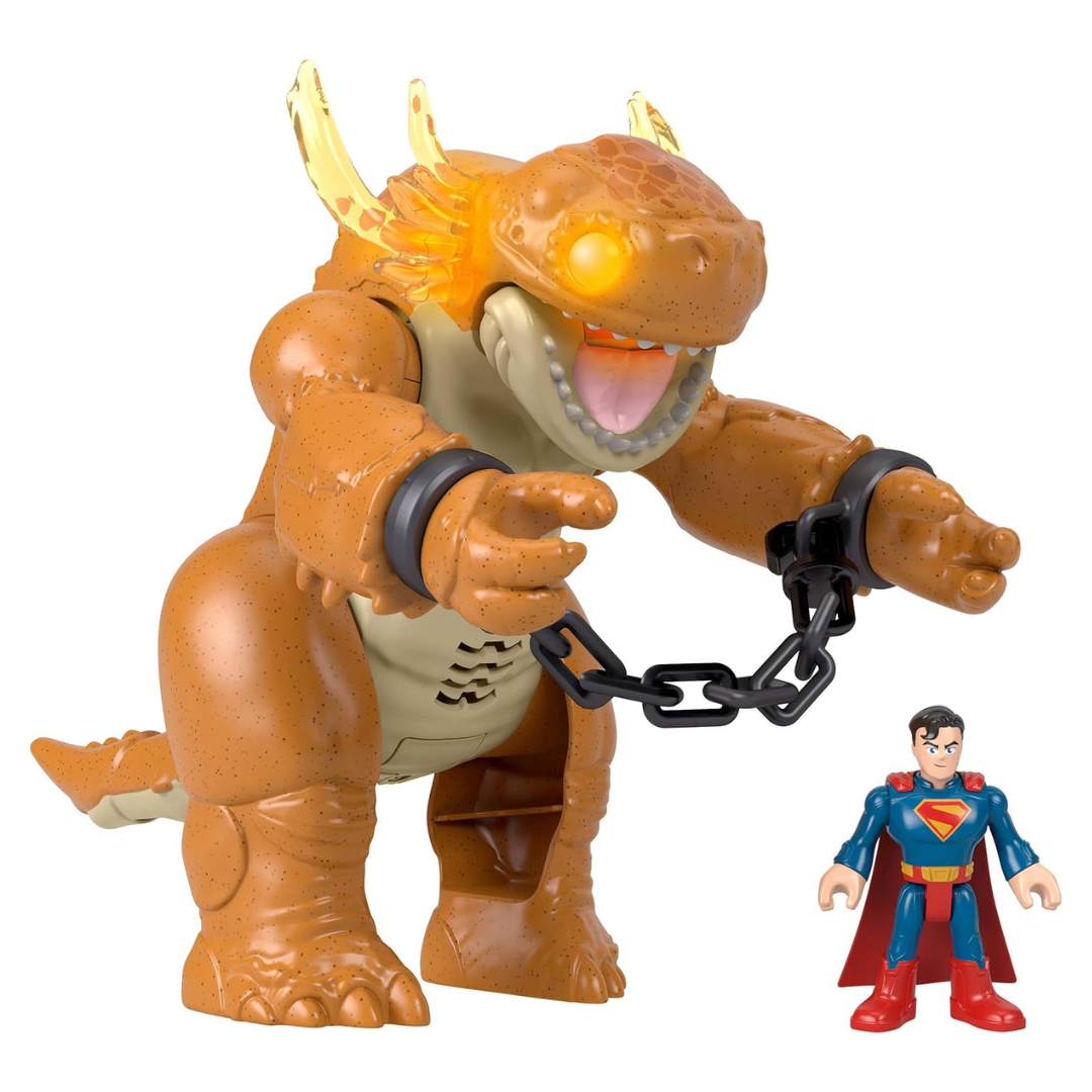 Imaginext Fisher-Price Superman Toy With Lights, Sounds, Motion