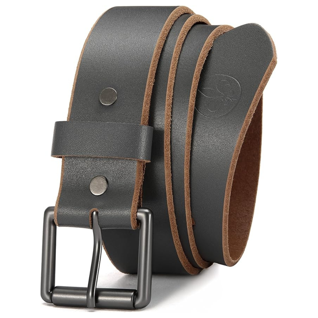 Men's Full Grain Leather Casual Belts (2 Colors)
