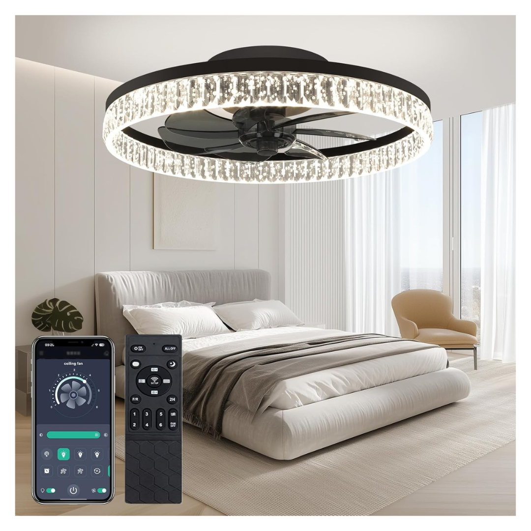 20 Low Profile Ceiling Fans With Lights And Remote