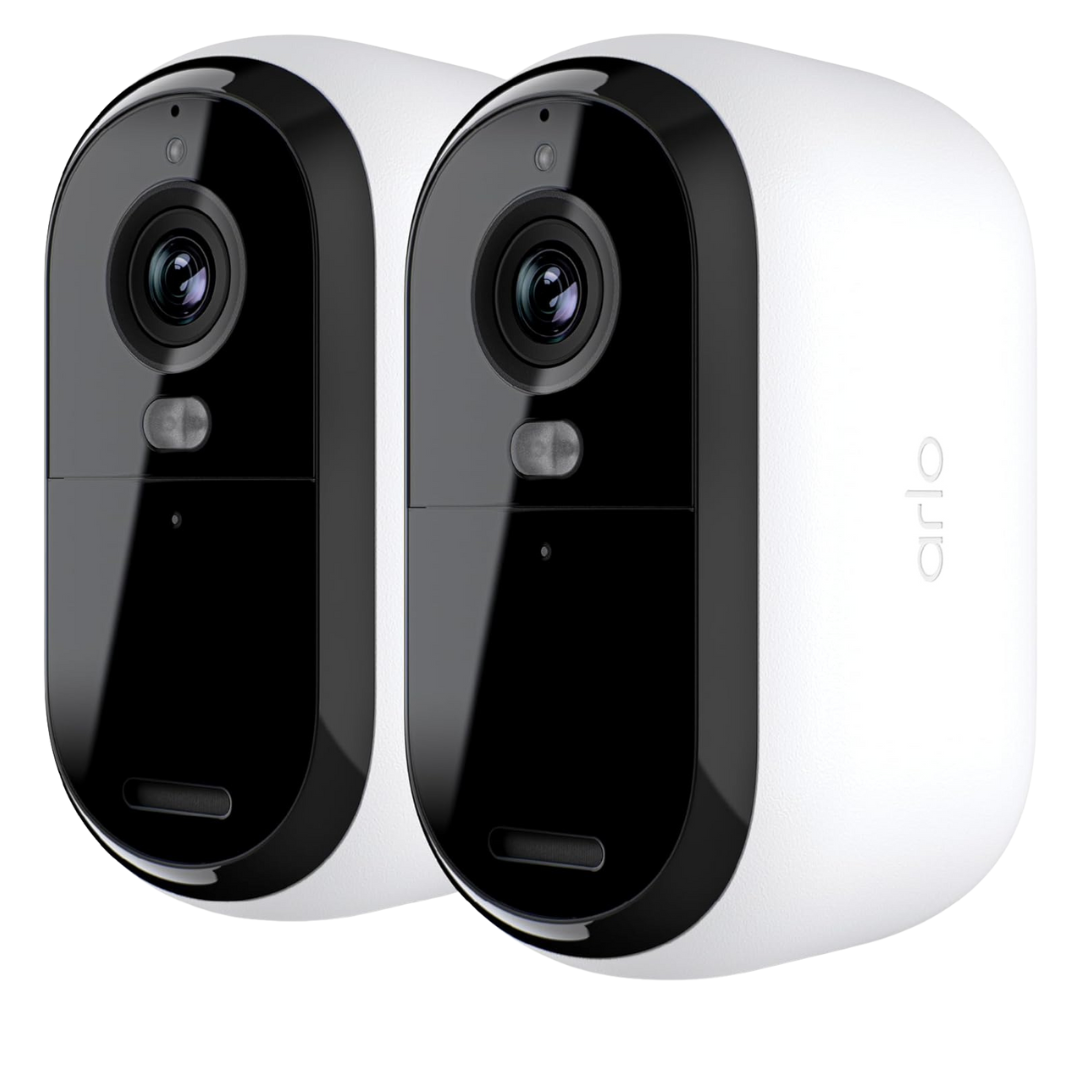 2-Pack Arlo Essential 2nd Gen Wireless 2K Security Camera