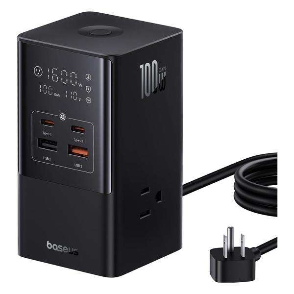 100W Baseus 7-in-1 USB-C Charging Station + 30W 2-Port USB-C Wall Charger