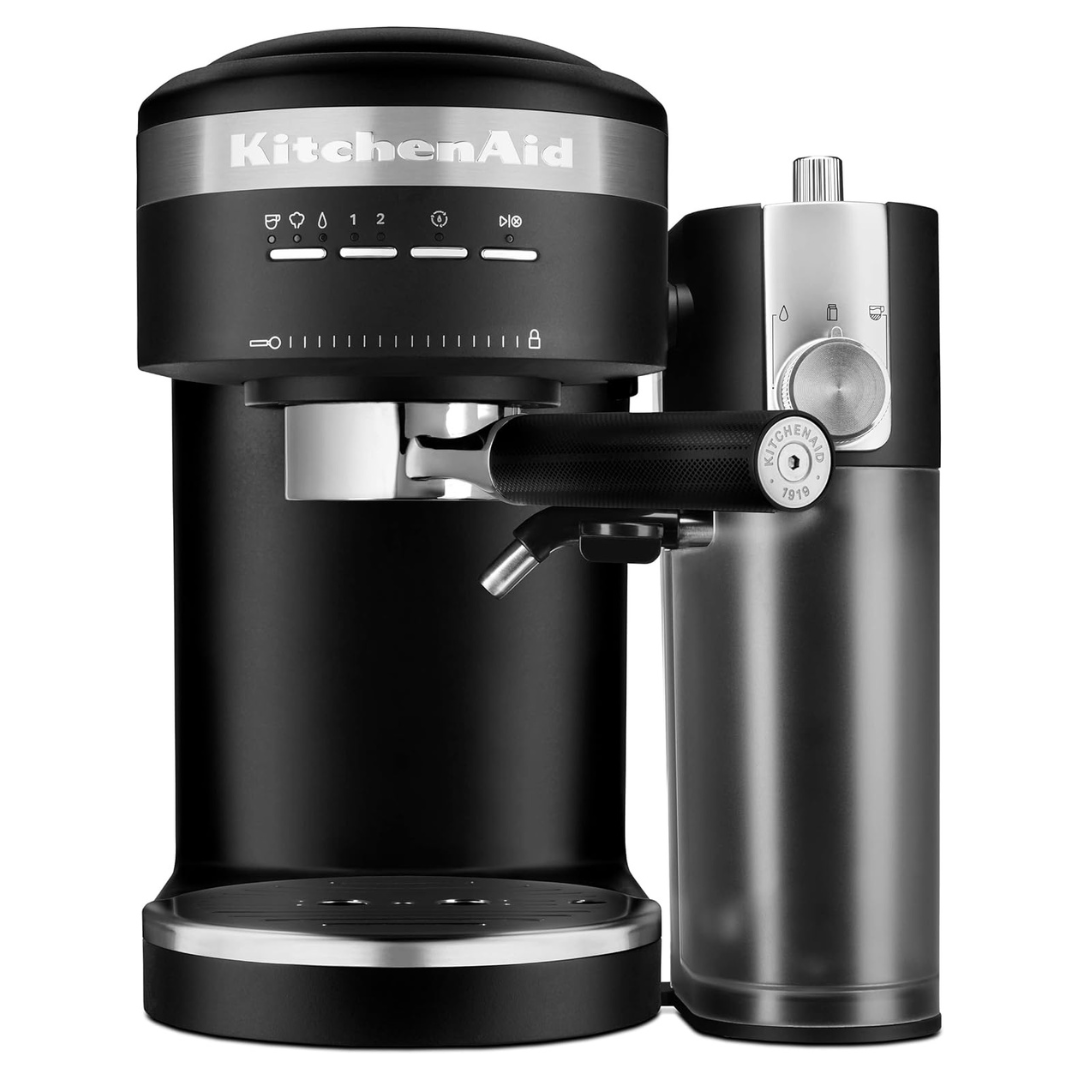 KitchenAid Semi-Automatic Espresso Machine W/ Automatic Milk Frother Attachment