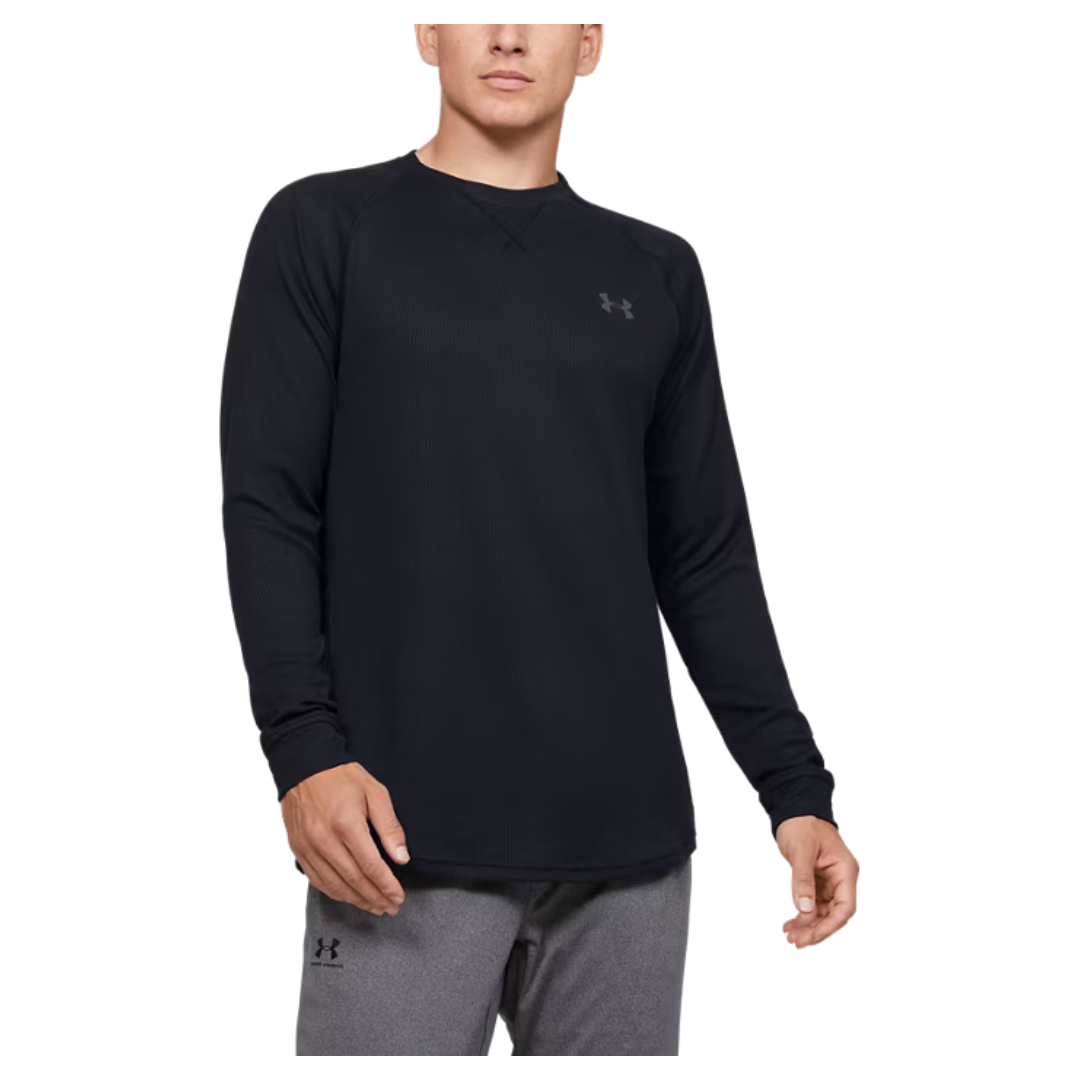 Under Armour Men's UA Waffle Crew Long Sleeve Shirt (Various Colors)