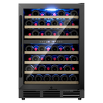24" 54 Bottle Dual Zone Wine Refrigerator
