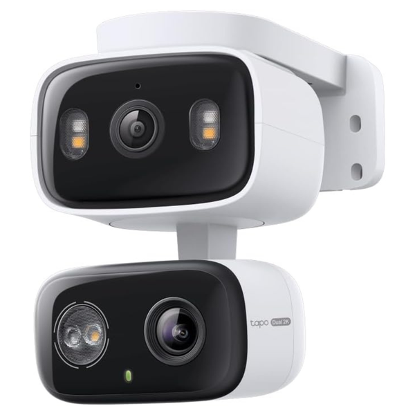 TP-Link Tapo HybridCam Duo 2K 3MP Dual-Lens Pan/Tilt Security Camera