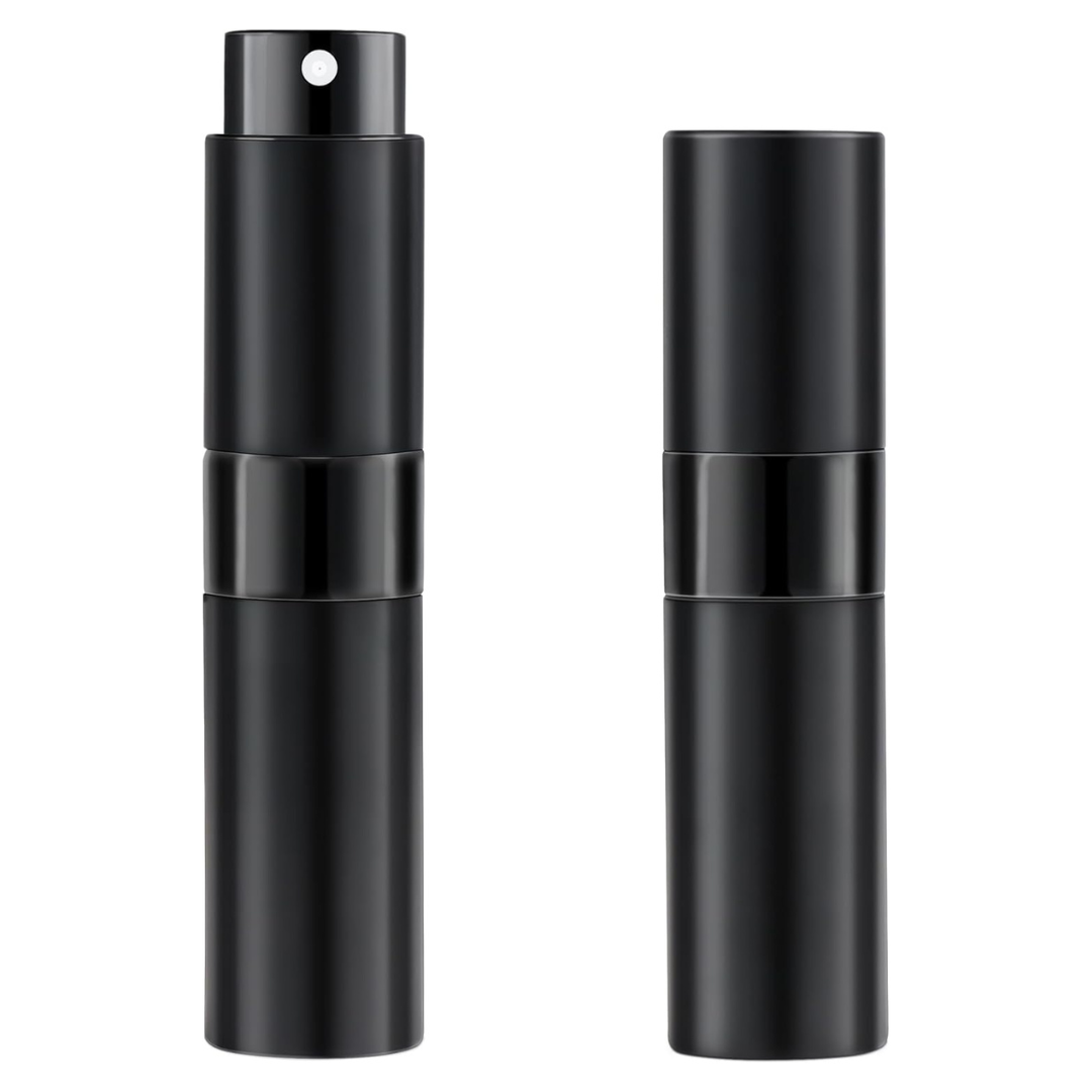 2-Pack 8ML Refillable Portable Perfume Atomizer Bottle