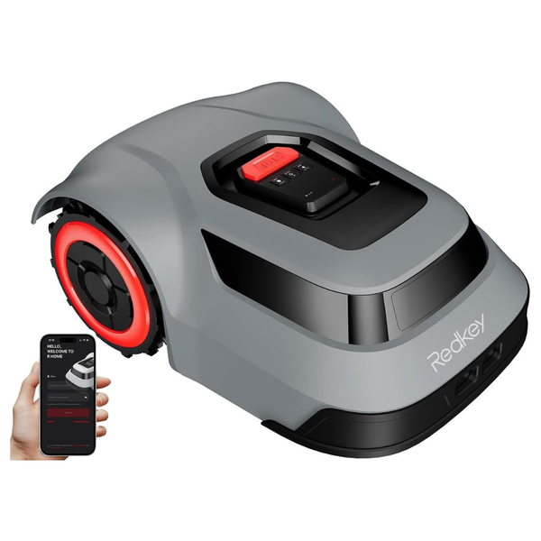 Redkey MGC500 Robot Lawn Mower With 393ft Boundary Wires For 1/8 Acre