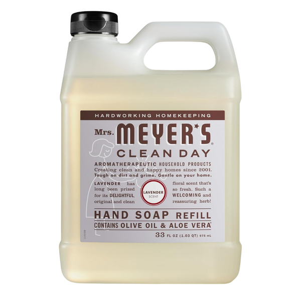 33oz. Mrs. Meyer's Clean Day Liquid Hand Soap Refill Jug (Lavender Scent)
