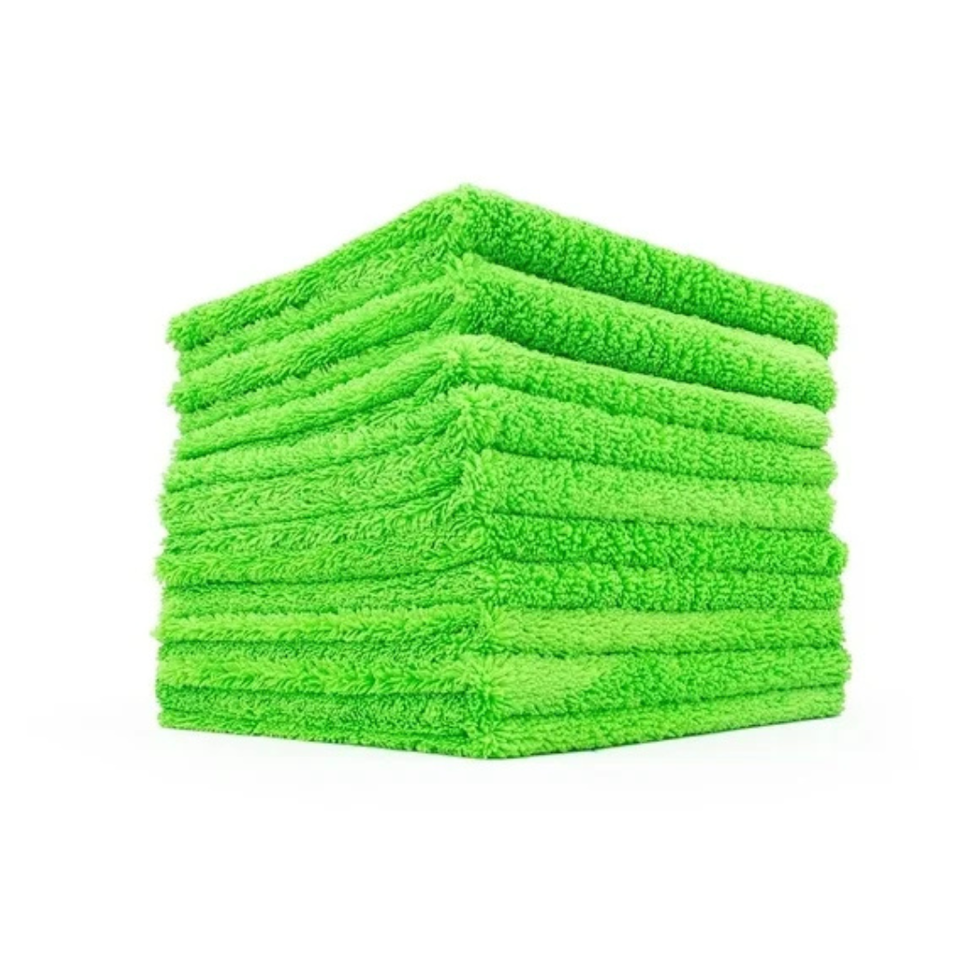 10-Pack 16" x 16" The Rag Company 420gsm Creature Edgeless Microfiber Towels