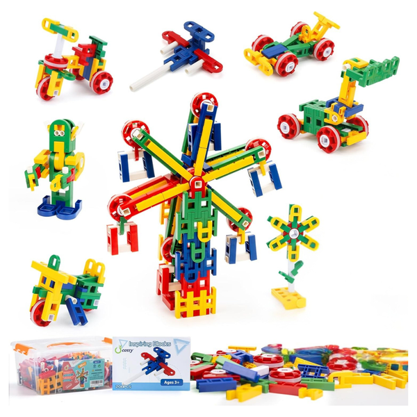 208-Piece STEM Building Toys For Kids
