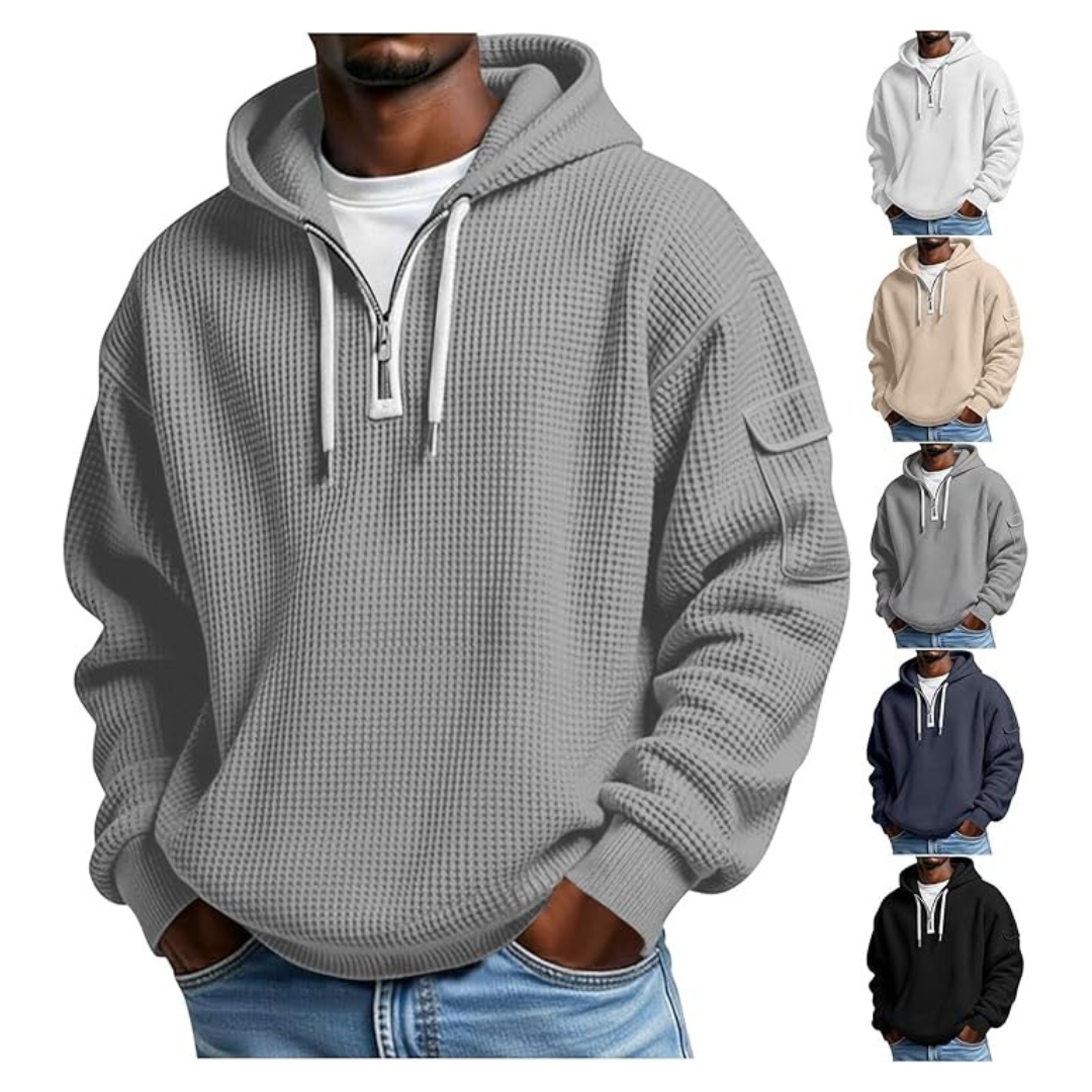 Men's Quater Zip Pullover Hoodies (Various)