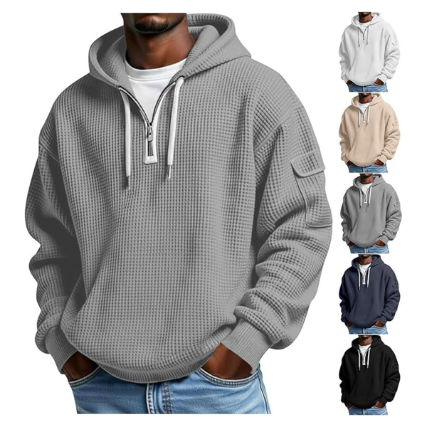 Men's Quater Zip Pullover Hoodies (Various)