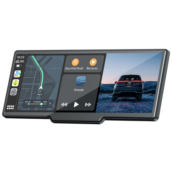 Topexplore 9.26 Carplay Screen W/ 2.5K Dash Cam & 1080P Backup Camera