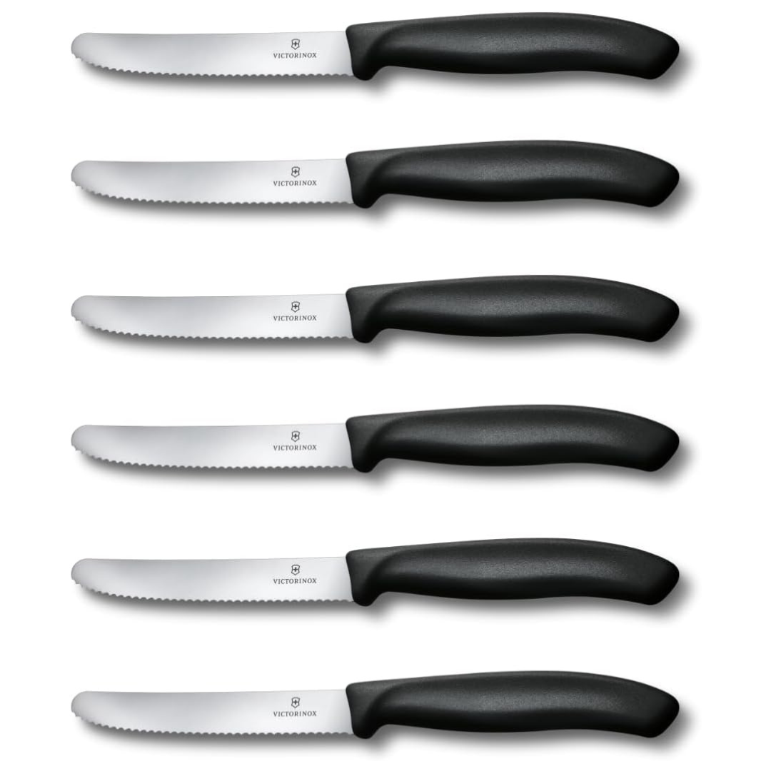 6-Pieces Victorinox Swiss Classic Tomato And Table Knife Set