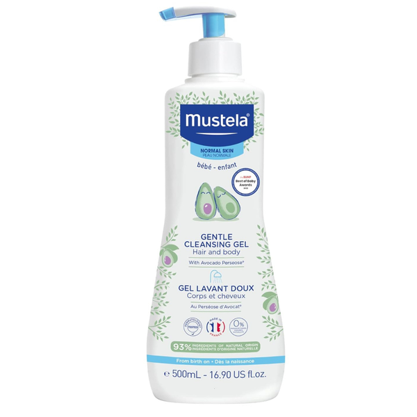 16.90-Fl Oz Mustela Baby Gentle Cleansing Gel Hair & Body Wash