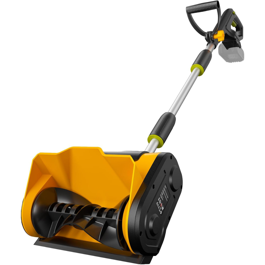 12" Electric Cordless Snow Shovel Compatible With DeWalt 20V Battery