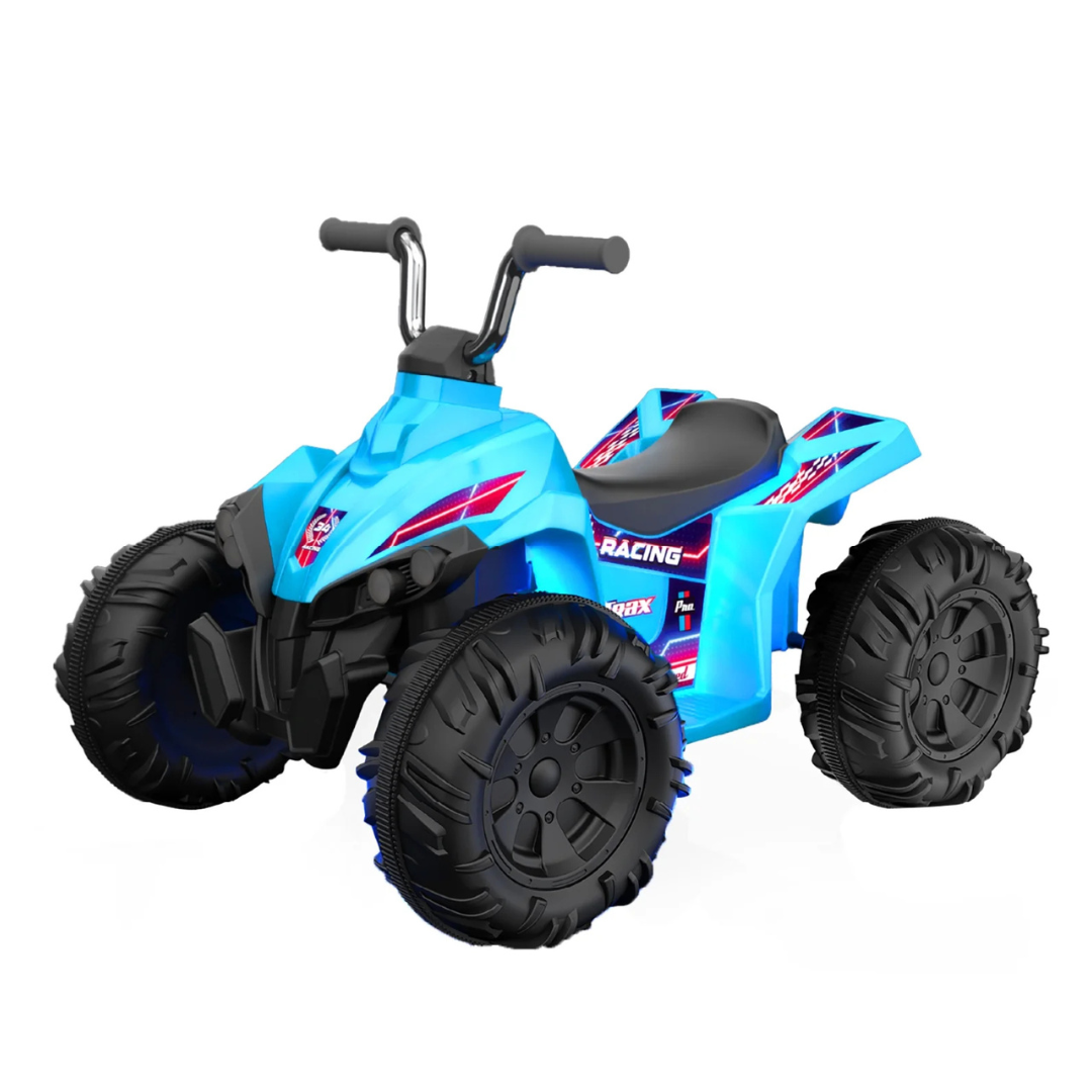 Kid Trax Blue 12V Glow ATV Ride-On Toy With LED Lights