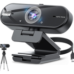 1080p Webcam with Auto Focus & Mic