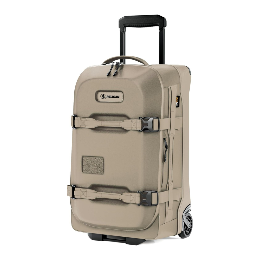 22" Pelican Aegis Luggage Carry On Duffel Bag with Wheels (Sand)