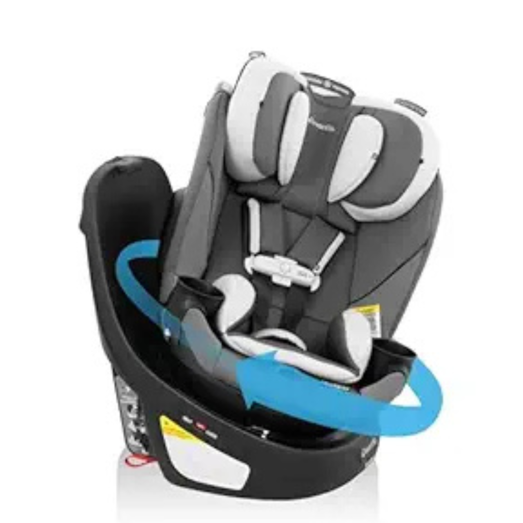 Evenflo Gold Revolve360 Slim 2-in-1 Rotational Car Seat with SensorSafe