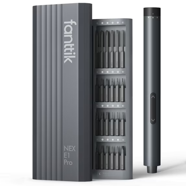 Fanttik E1 Pro Mini Electric Screwdriver Set w/ 24 Magnetic Bits