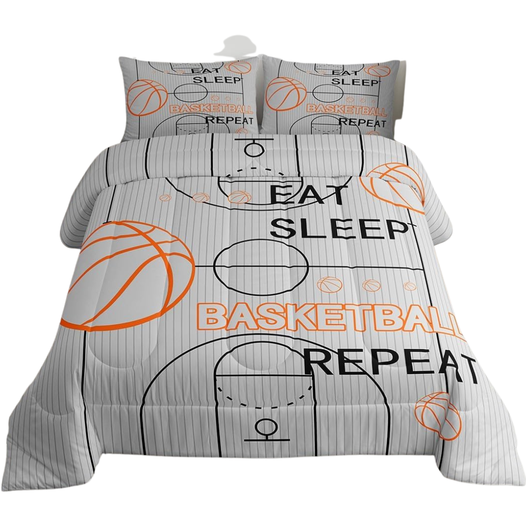 Kids Basketball Twin Comforter Set (Various)