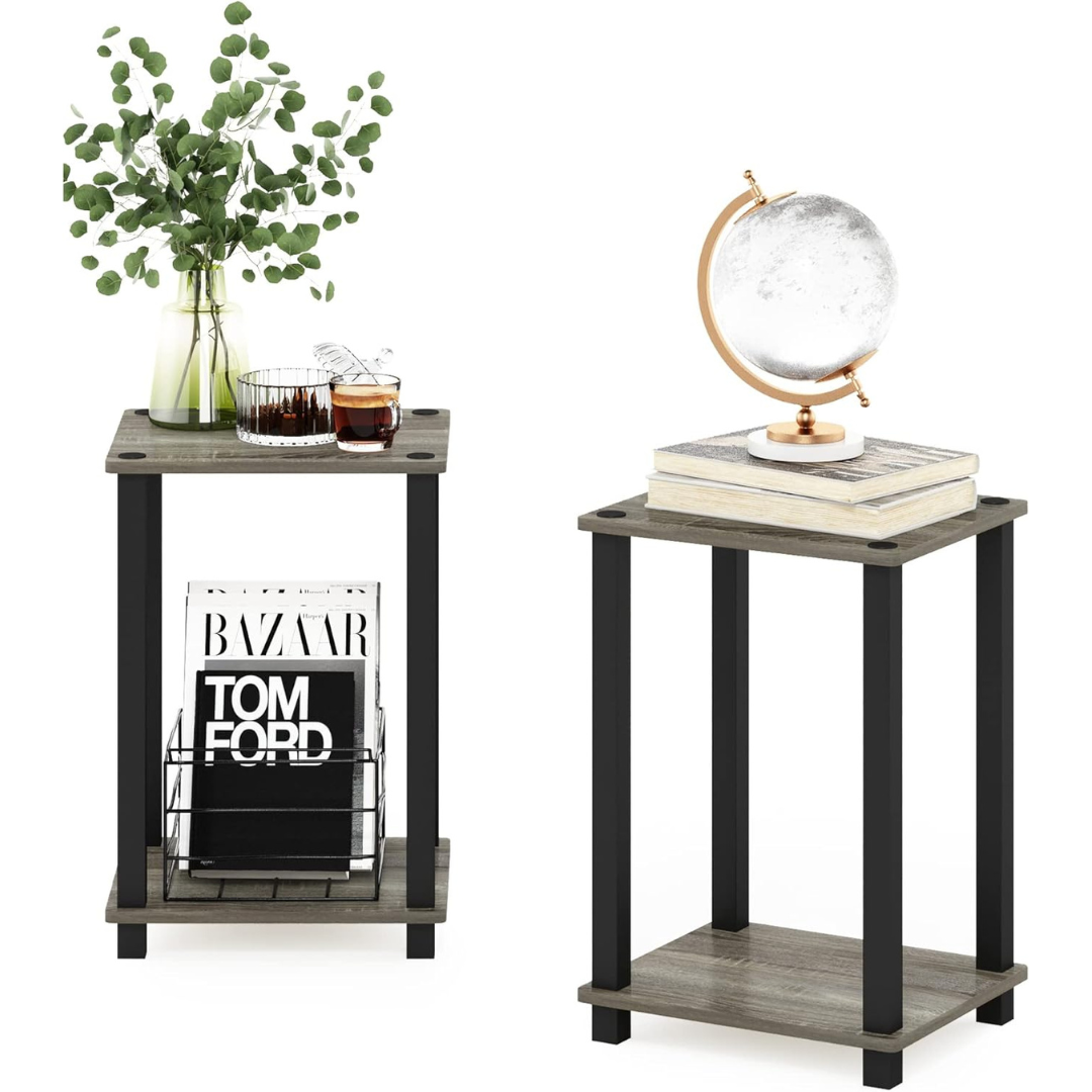 2-Pack Furinno Simplistic End Tables