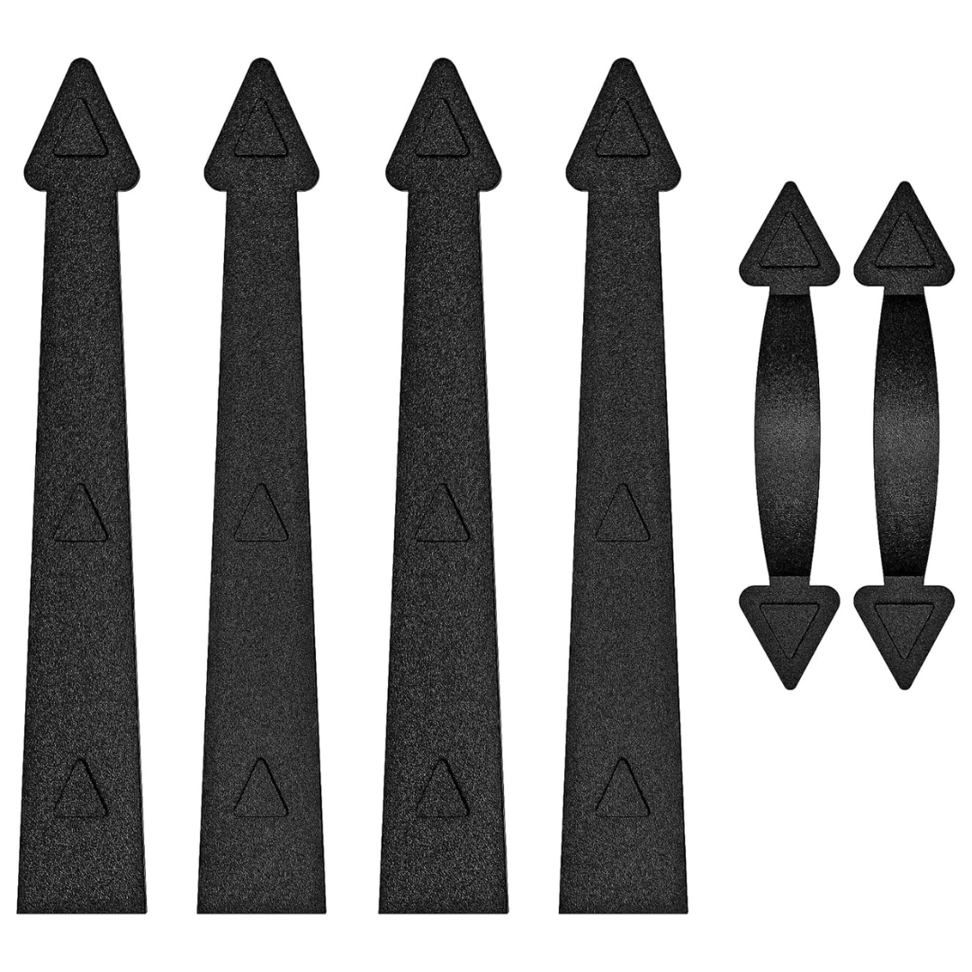 Set Of 6 Winsoon Magnetic Garage Door Decorative Hardware Kit