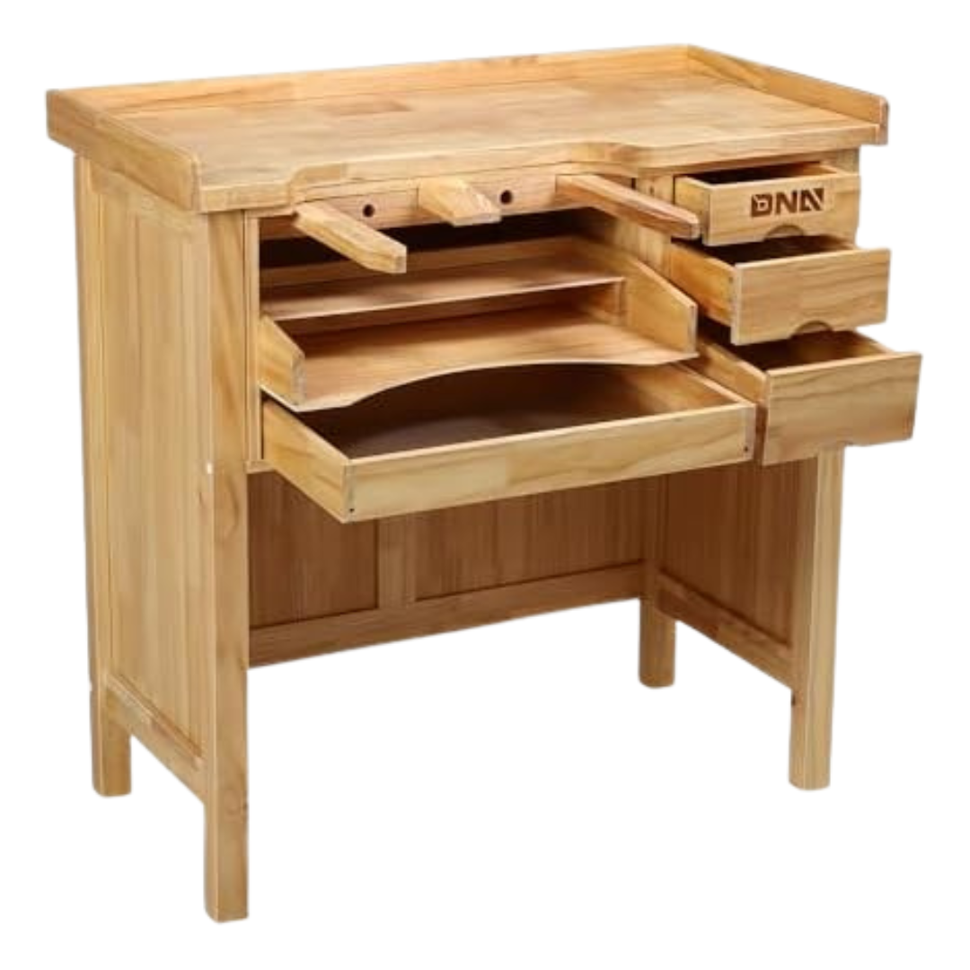 Dna Motoring 5 Drawers Heavy Duty Wood Workbench