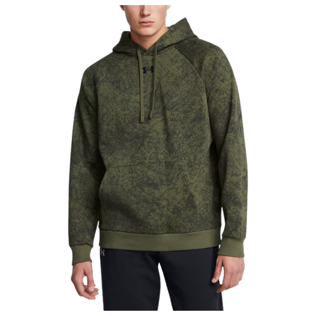 Under Armour Men's UA Rival Fleece Camo Printed Fleece Hoodie