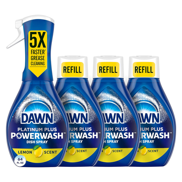 4-Pack 16-Oz Dawn Platinum Powerwash Dish Spray