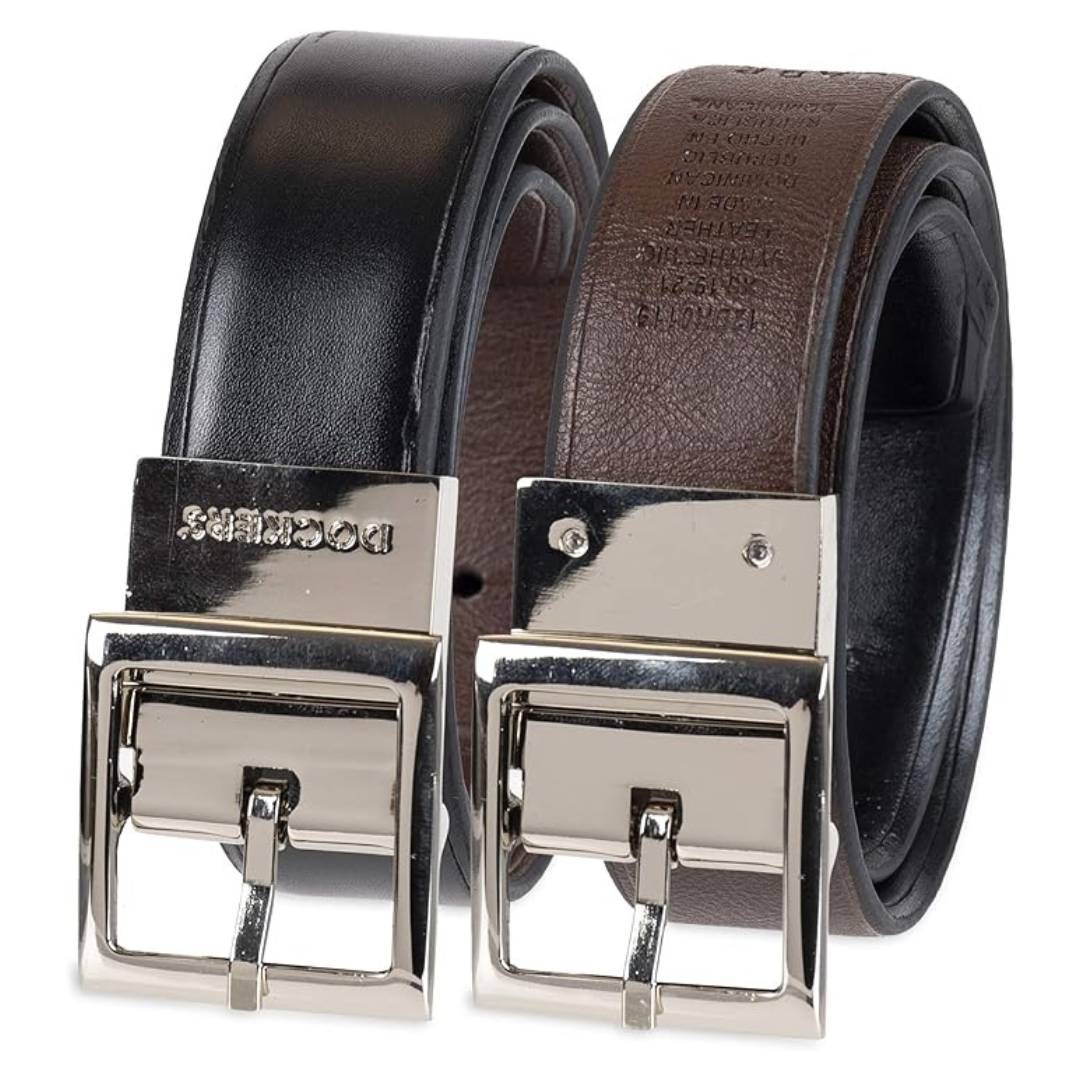 Dockers Boys' Reversible Dress And Casual Belts