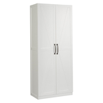 Sauder HomePlus Farmhouse Multipurpose Storage Cabinet Tall Pantry