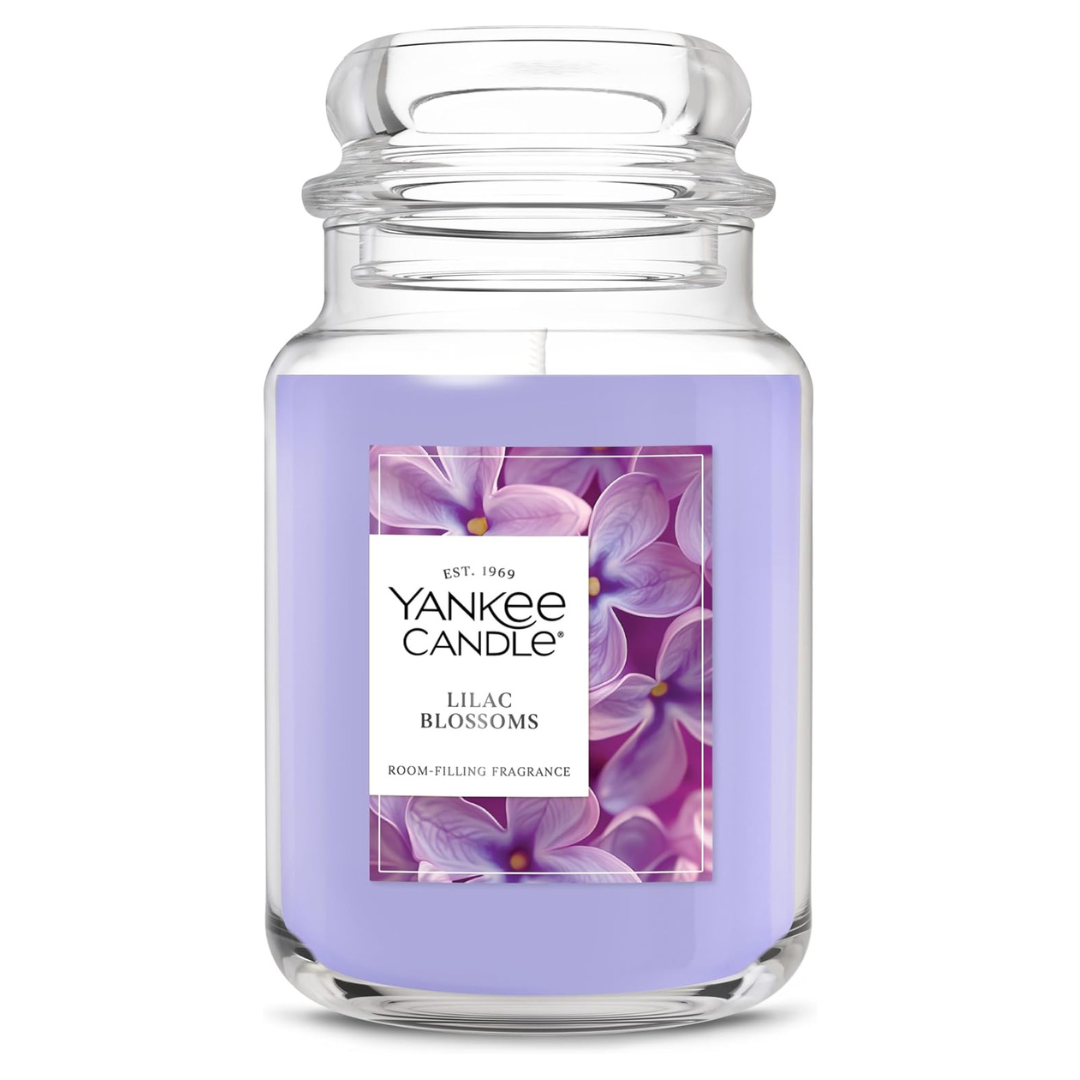 22oz Yankee Candle Lilac Blossoms Scented Candle