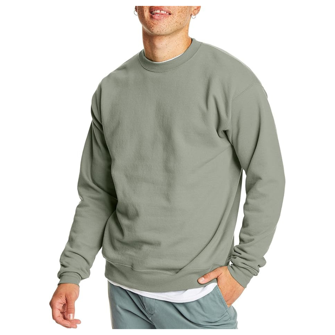 Hanes Men's Ecosmart Fleece Cotton-blend Crewneck Sweatshirt