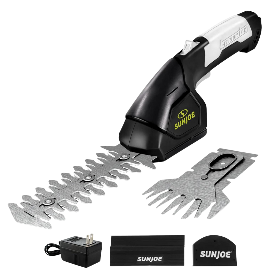 Sun Joe 2-in-1 Cordless Grass Shear & Hedger W/ Battery & Charger