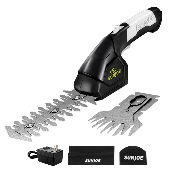 Sun Joe 2-in-1 Cordless Grass Shear & Hedger W/ Battery & Charger
