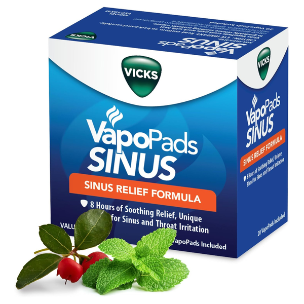20-Pack Vicks VapoPads Sinus Relief Formula