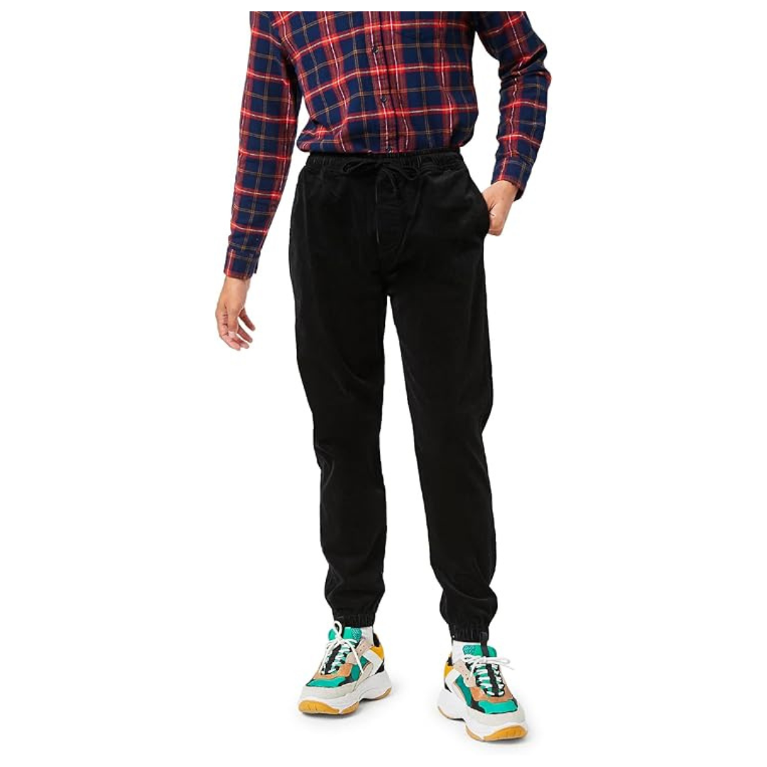 Forever 21 Men's Corduroy Drawstring Joggers