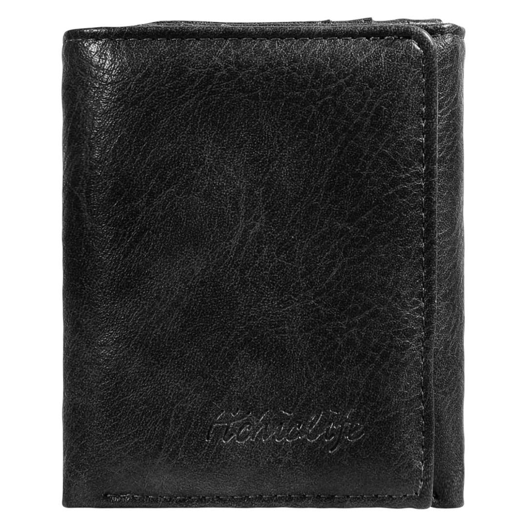 Men's Slim Bifold RFID Blocking Leather Wallet (Various)