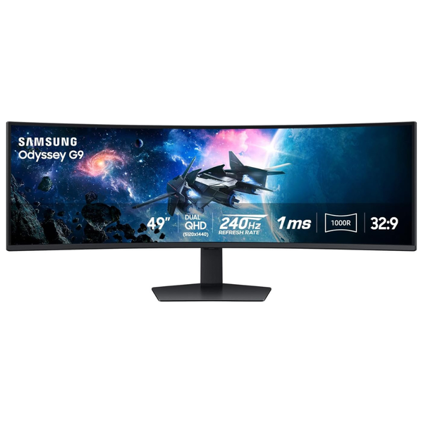 49" Samsung Odyssey G9 (G95C) Curved 240Hz 1ms HDR VA Freesync Gaming Monitor