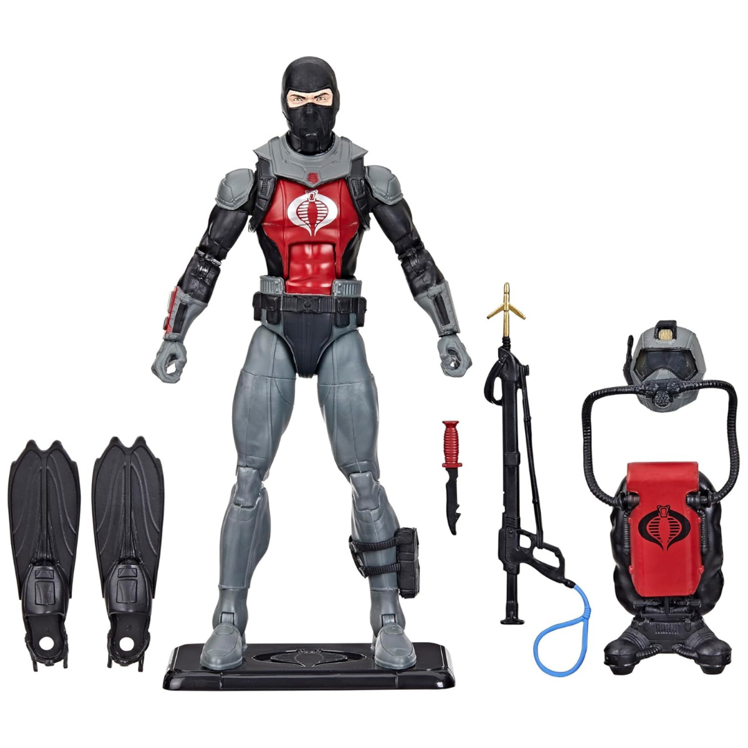 Cobra EEL Collectible 6" Action Figure with 7 Accessories