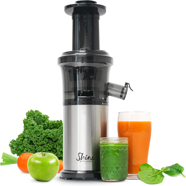 Shine Kitchen Co Cold Press Slow Masticating Juicer