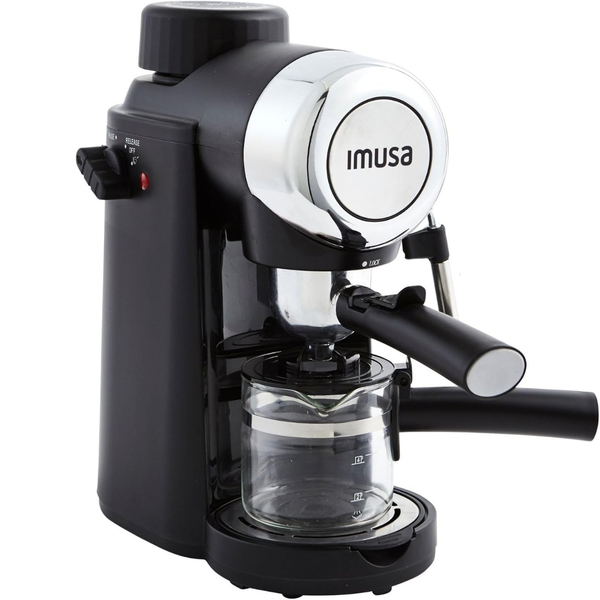 Imusa 4 Cup Epic Electric Espresso/Cappuccino Maker