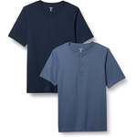 2-Pack Amazon Essentials Men's Slim-Fit Short-Sleeve Cotton T-Shirt