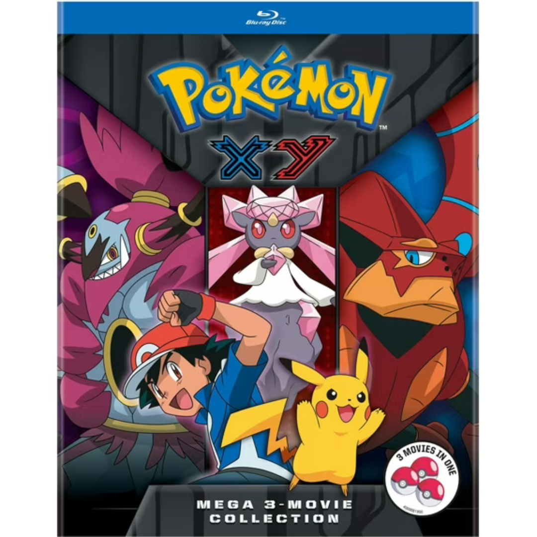 Pokemon XY Mega 3-Movie Collection (BD) [Blu-ray]