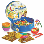 67-Piece Learning Resources Noodle Knockout Fine Motor Game