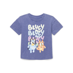 Bluey Toddler Short Sleeve Crewneck Tee