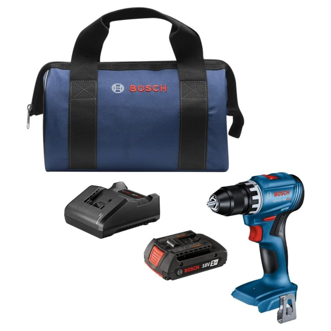 Bosch 18V Compact Brushless 1/2" Drill/Driver Kit W/ 2Ah Battery