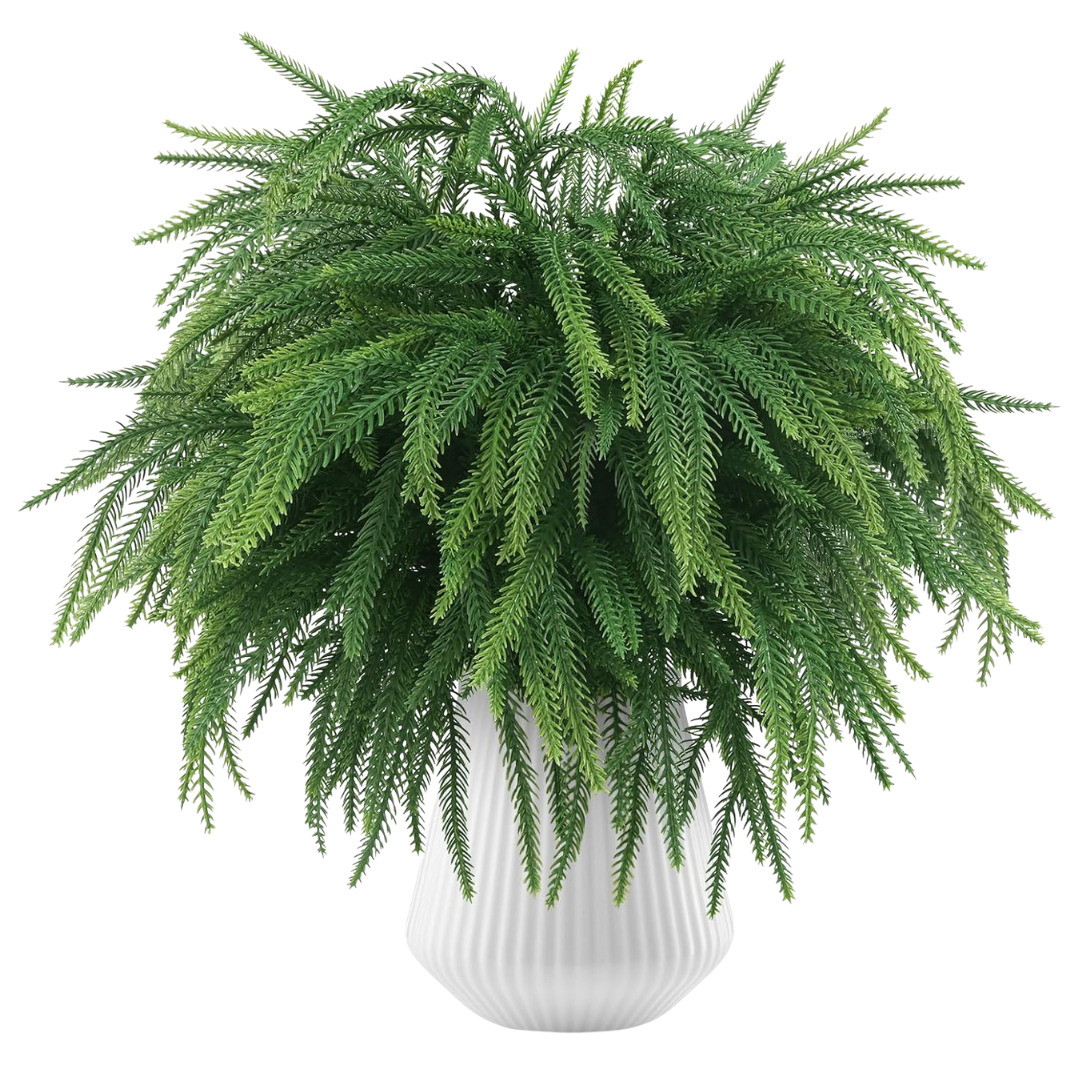 12-Piece 18" Christmas Norfolk Artificial Pine Stems